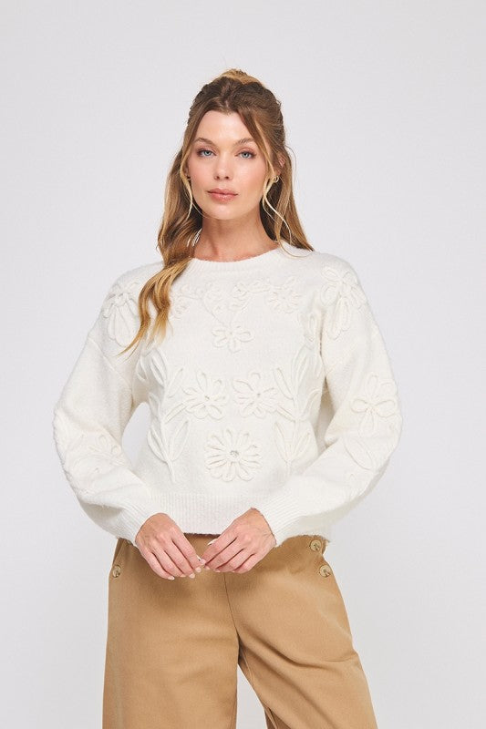 Feeling Floral Sweater