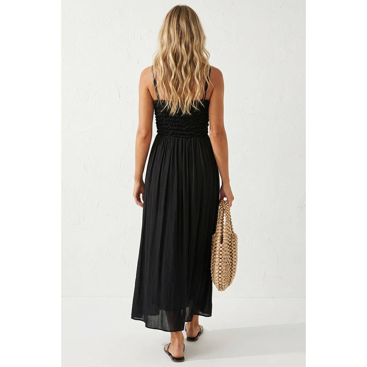Oh Summer Smocked Maxi Dress