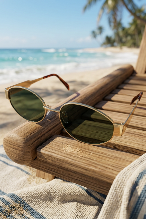 Mattie Oval Frame Sunglasses