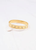 Lune CZ Clover Bracelet GOLD