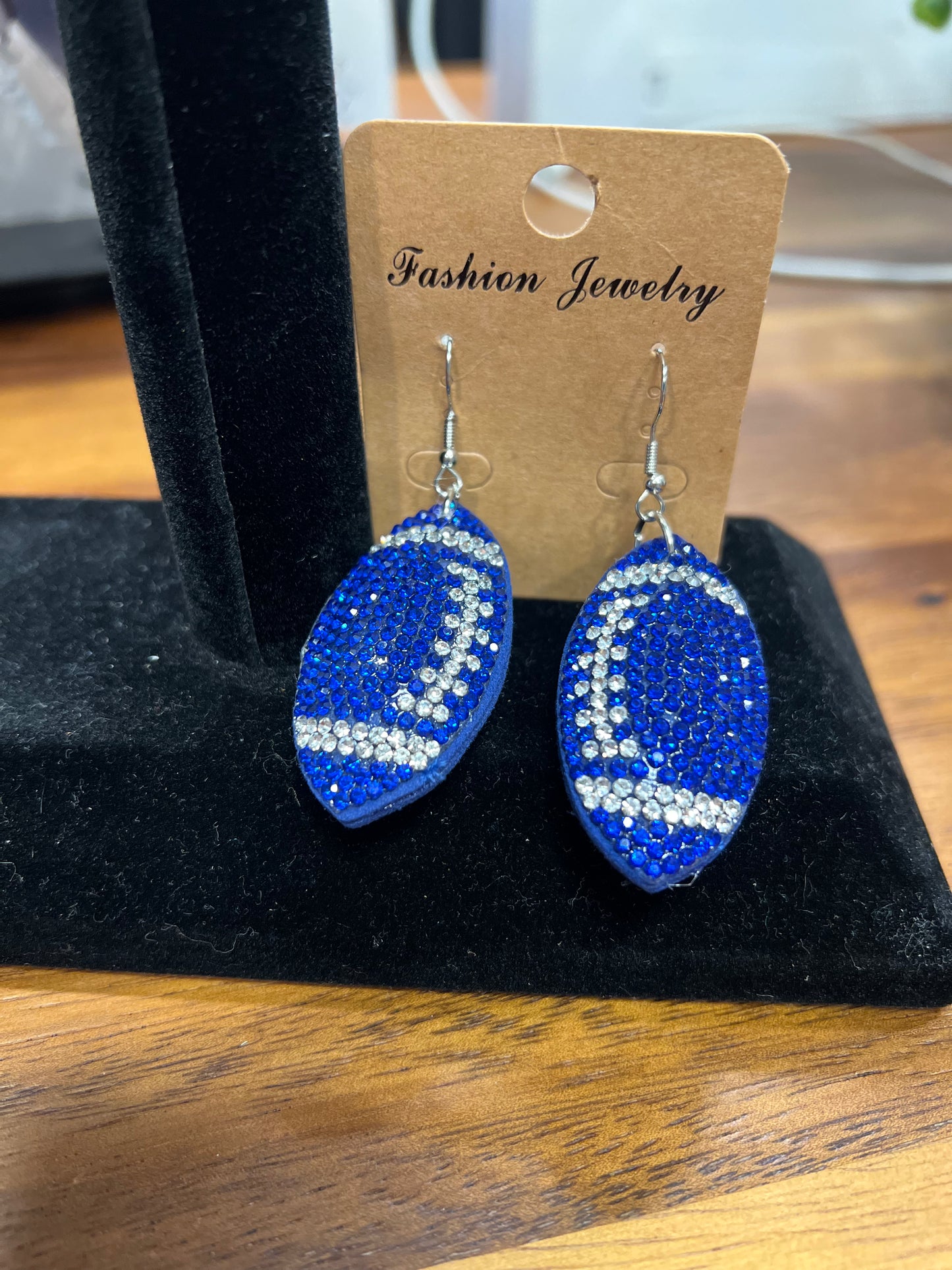 Go Buffalo Sequin Earrings