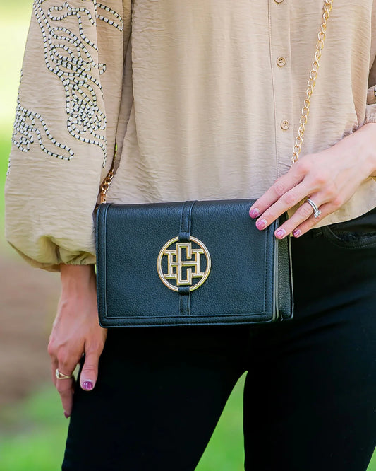 Cecillia Circle Logo Handbag