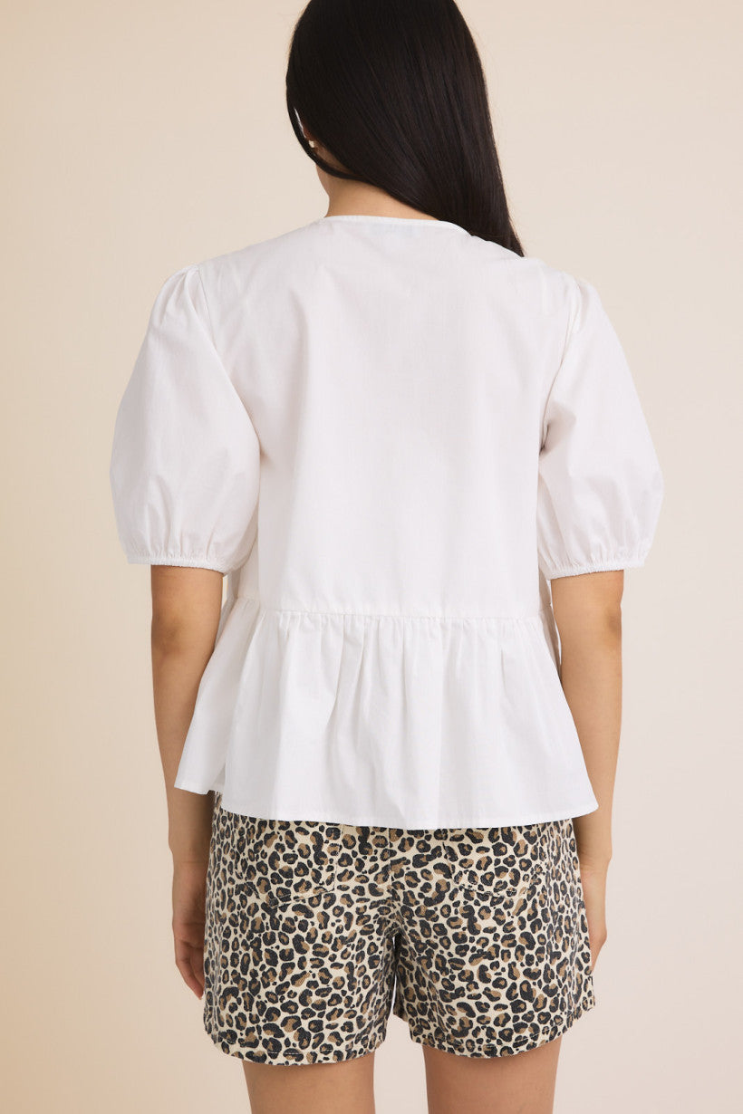 Breezy Front Ties Blouse