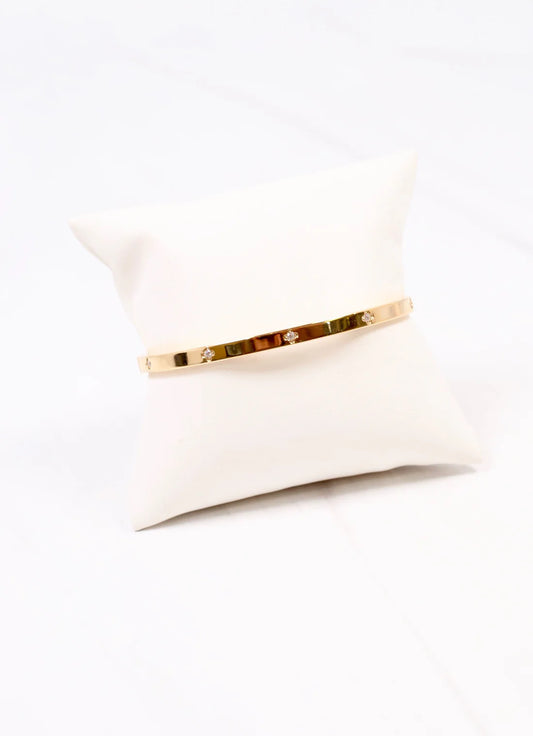 Magi CZ Bracelet Gold