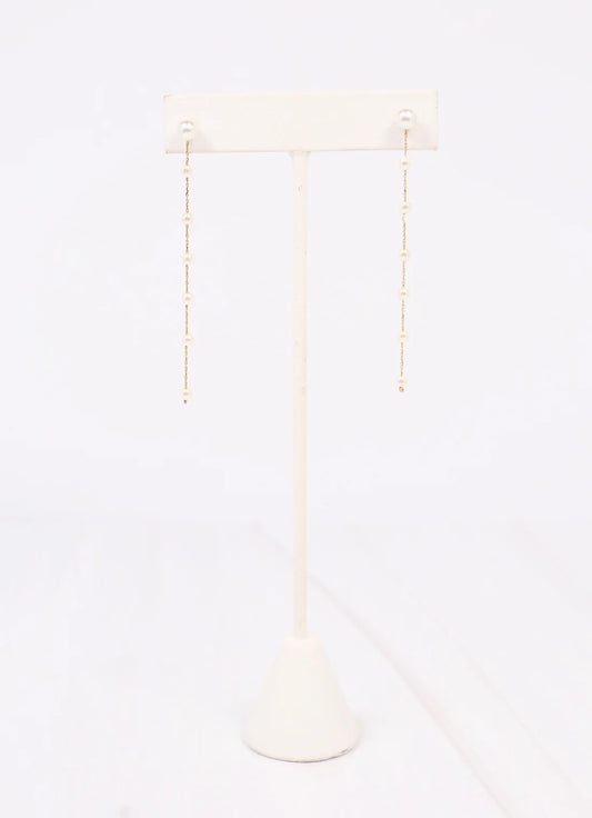 Gilmore Pearl Drop Earring GOLD