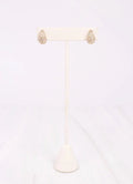 Reynaldo CZ Teardrop Earring GOLD