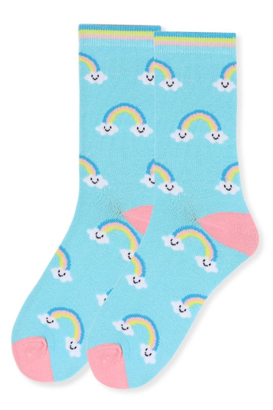 Women's Rainbow Novelty Socks