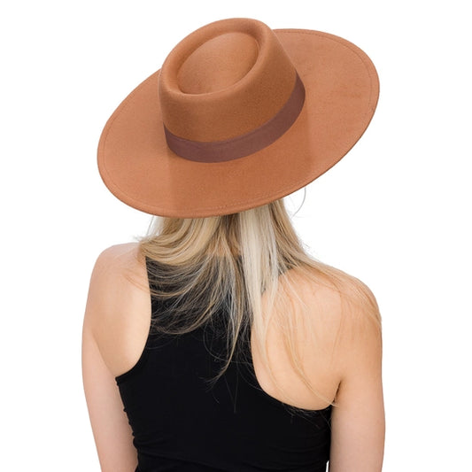 Wide Brim Bolero Hat