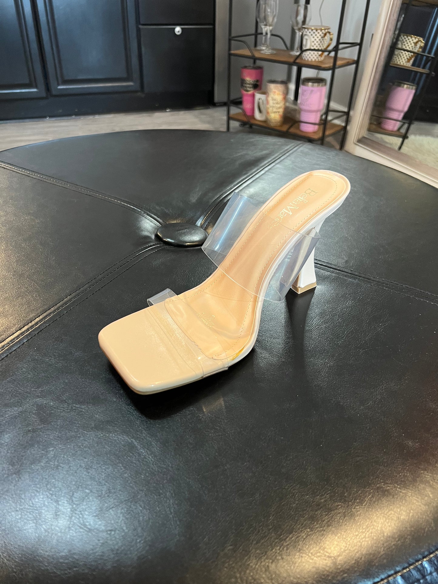 Carly Clear Heel