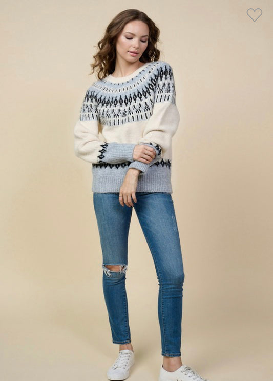 Faith Fairisle Sweater