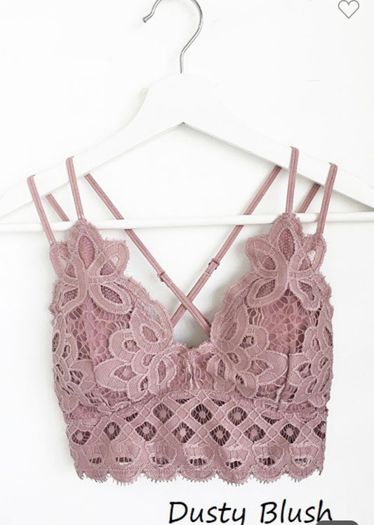 Brandy Bralette Dusty Blush PLUS SIZE