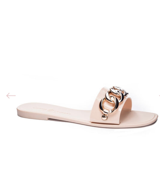 MIDSUMMER JELLY SANDAL in Nude and Black